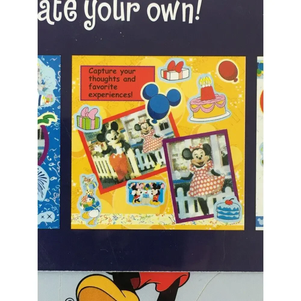 Disney New Mickey Scrapbook Stickers Disneyland Disney World Minnie Mouse Goofy